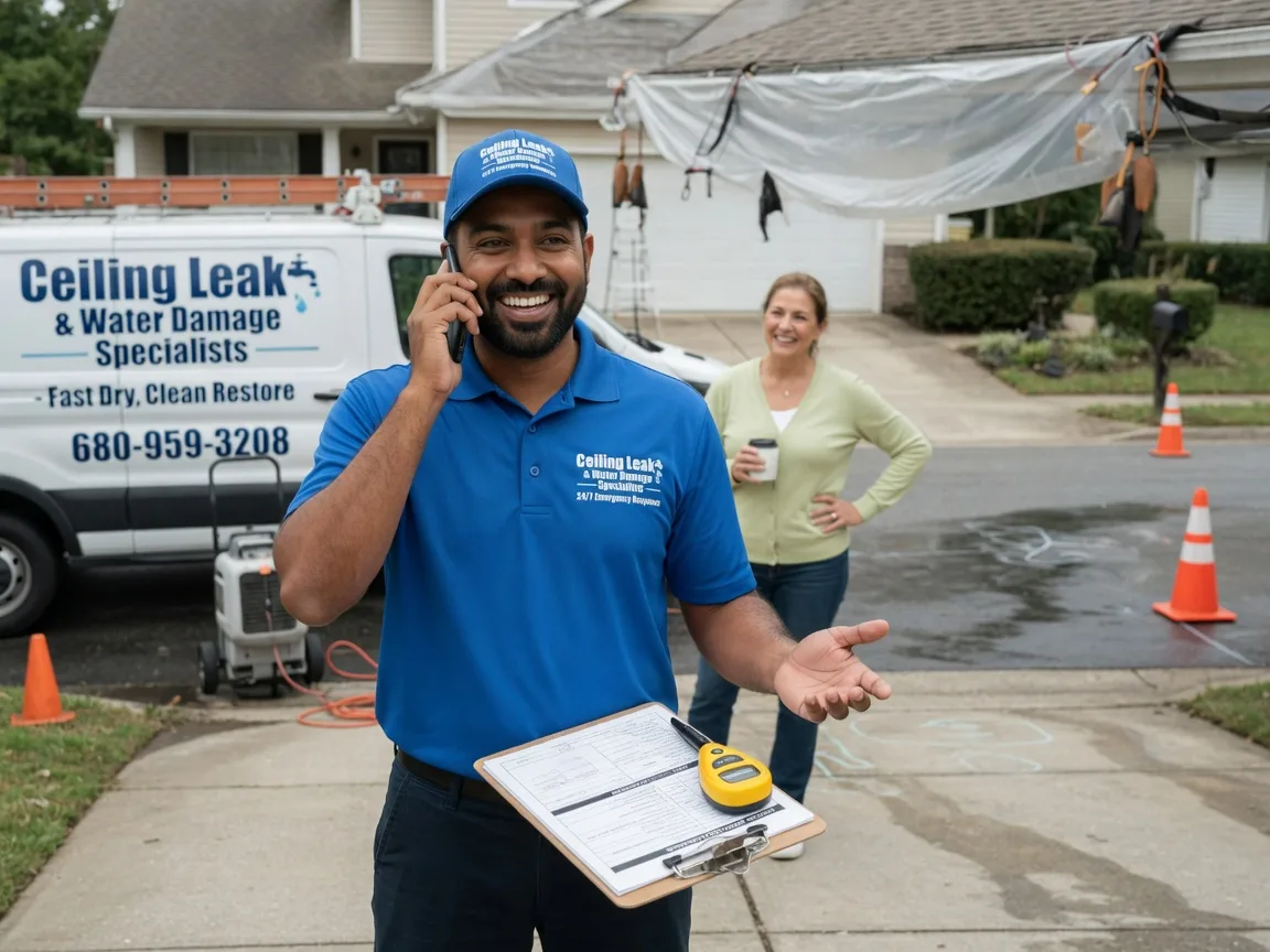 Ceiling Leak Cleanup Monroe, OR FAQs